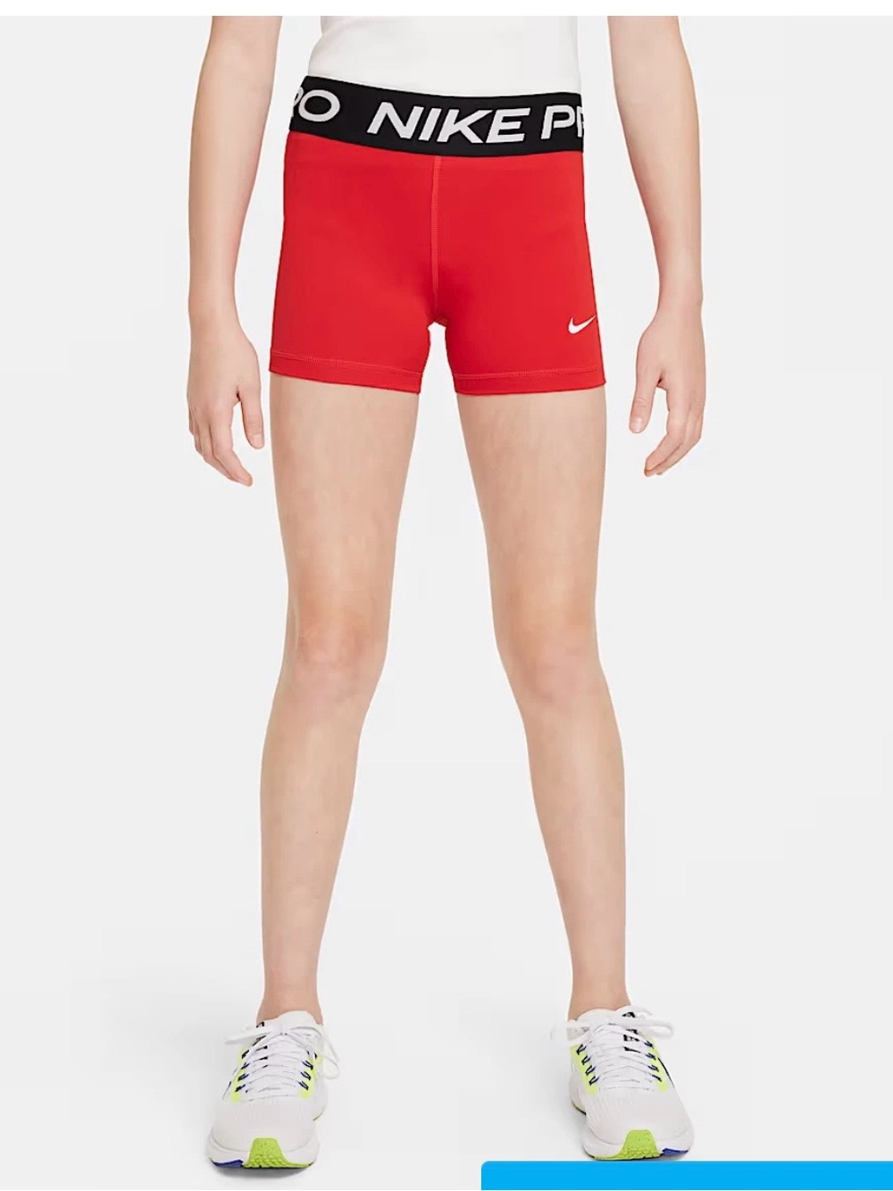 Nike Pro shorts red